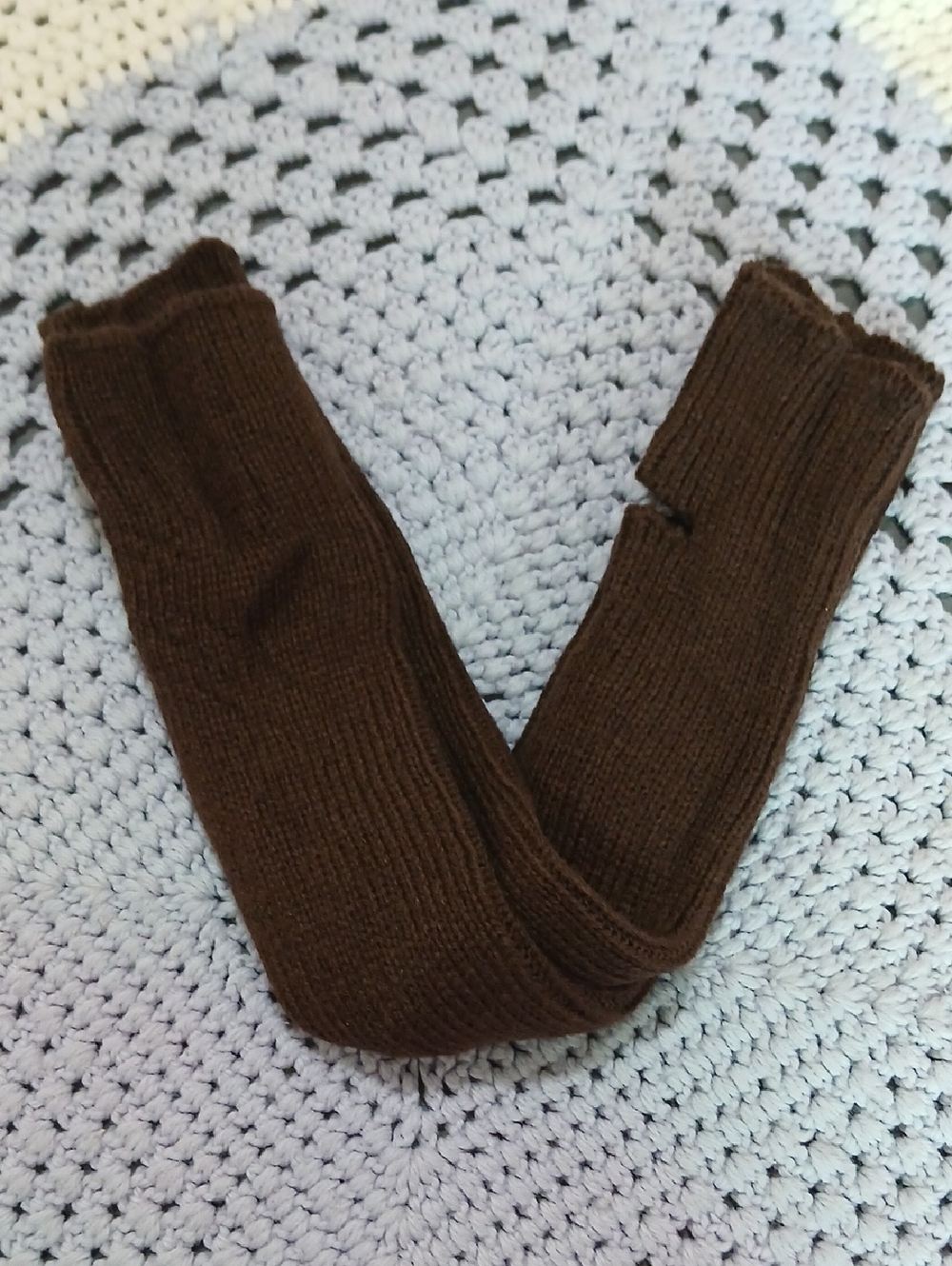 Bocaoying 1 Pair Brown Leg Warmers NWOT